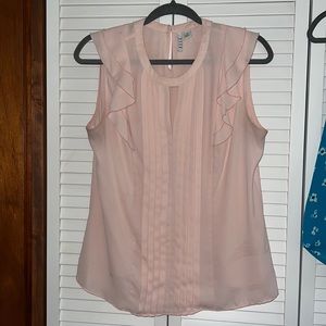 Light pink dressy blouse